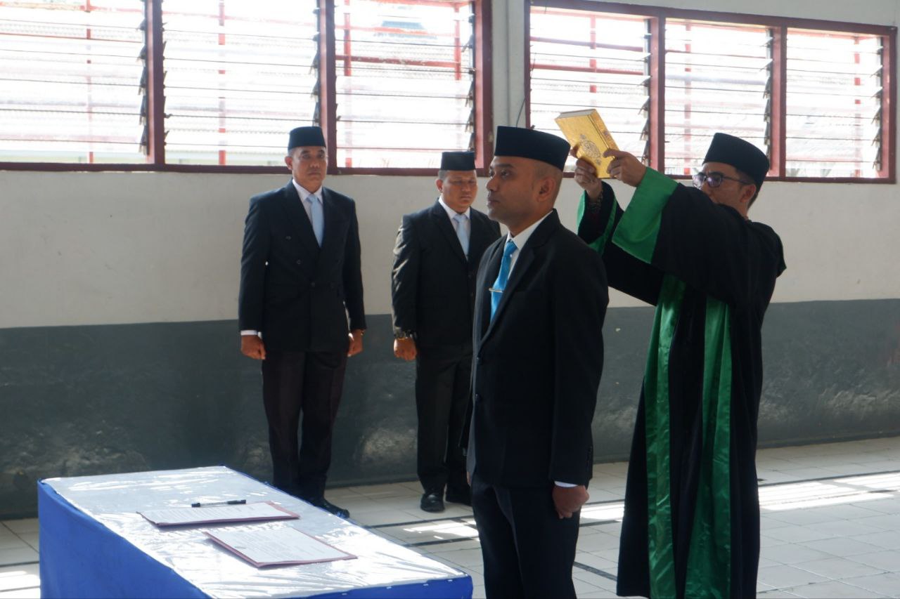 Herdi Resmi Menjabat KPLP Lapas Purwodadi