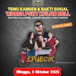 Warga PSHT Kulon Rel Gelar Temu Kangen dan Bakti Sosial, Kapolsek: Jalankan dengan Aman dan Tertib