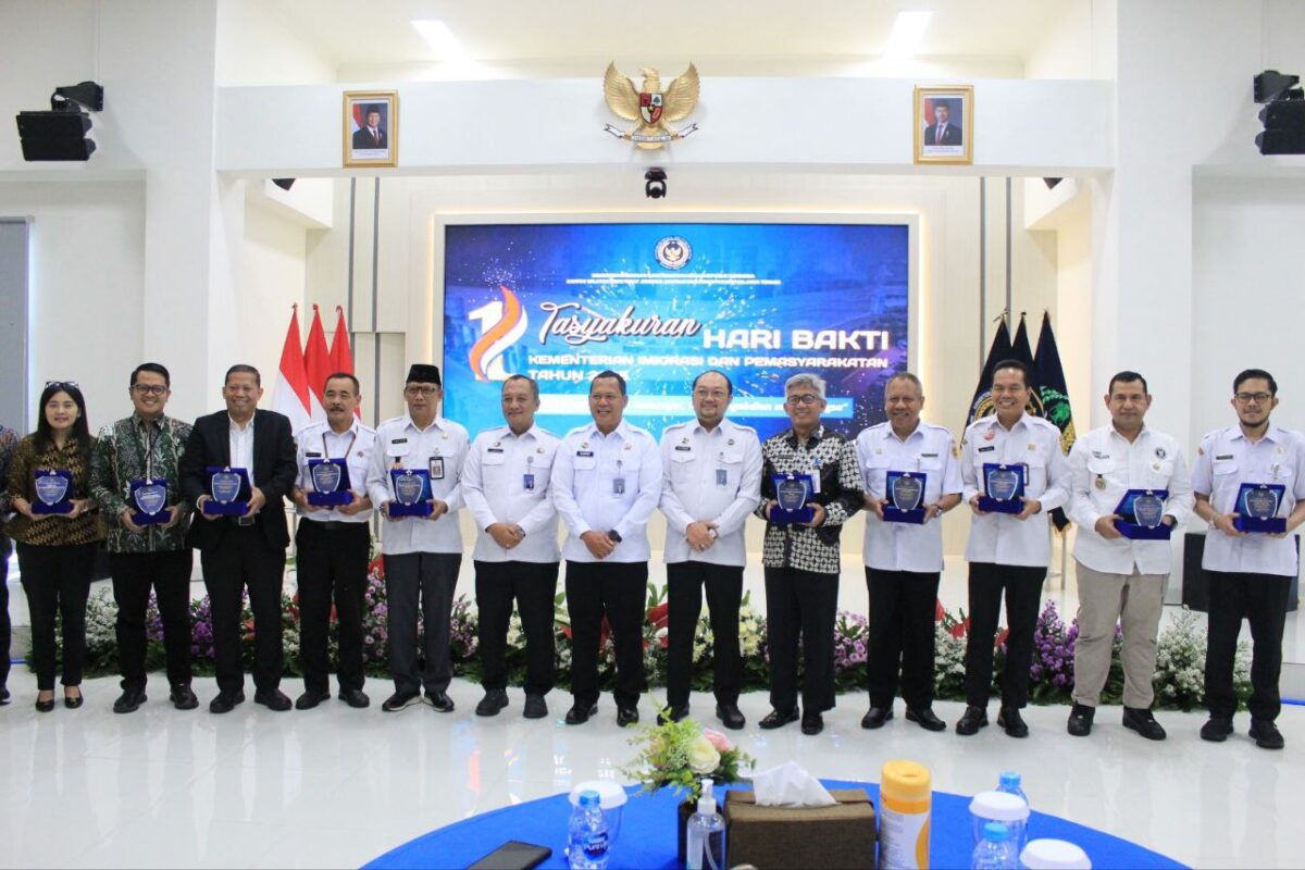 Kalapas Purwodadi Hadiri Tasyakuran Hari Bakti Kemenimipas Perdana di Semarang