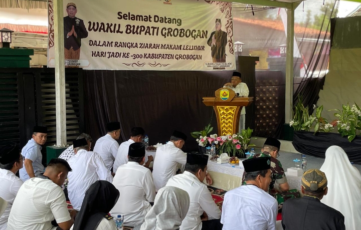 Tiga Abad Grobogan, Lapas Purwodadi Ikut Ziarah ke Makam Adipati Puger dan Bagikan Bansos