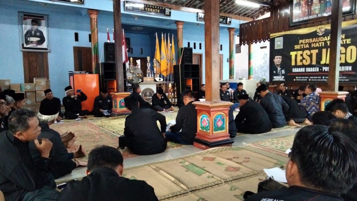 Perkuat Seduluran di Bulan Ramadhan, SH Terate Cabang Sragen Gelar Rakor dan Buka Puasa Bersama