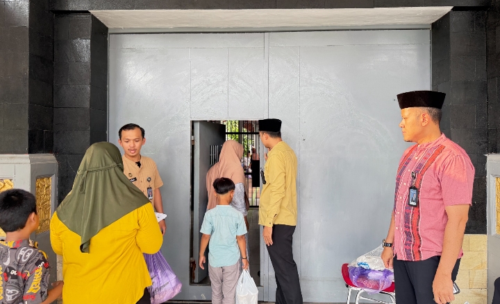 Rajut Rindu di Bulan Suci”, Lapas Purwodadi Fasilitasi Warga Binaan Buka Puasa Bersama Keluarga
