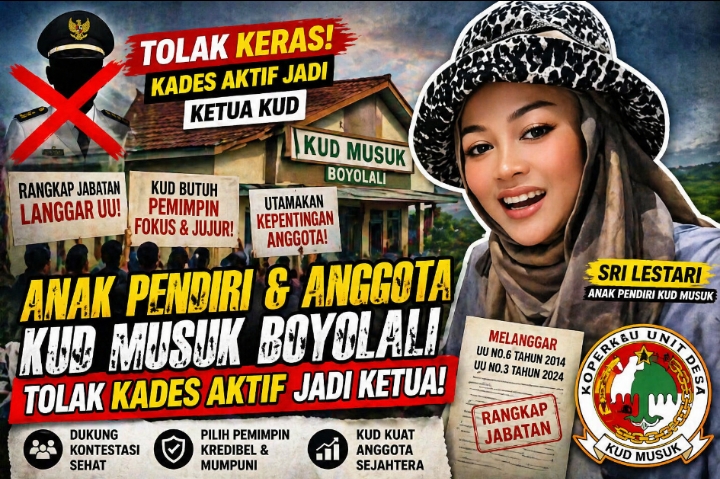 Anak Pendiri dan Anggota KUD Musuk Boyolali Tolak Kades Aktif Jadi Ketua, Dinilai Rawan Konflik Kepentingan