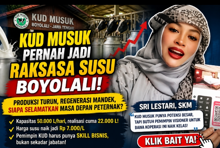 KUD Musuk Pernah Jadi Raksasa Susu Boyolali, Kini Produksi Menurun—Regenerasi Peternak Jadi Sorotan