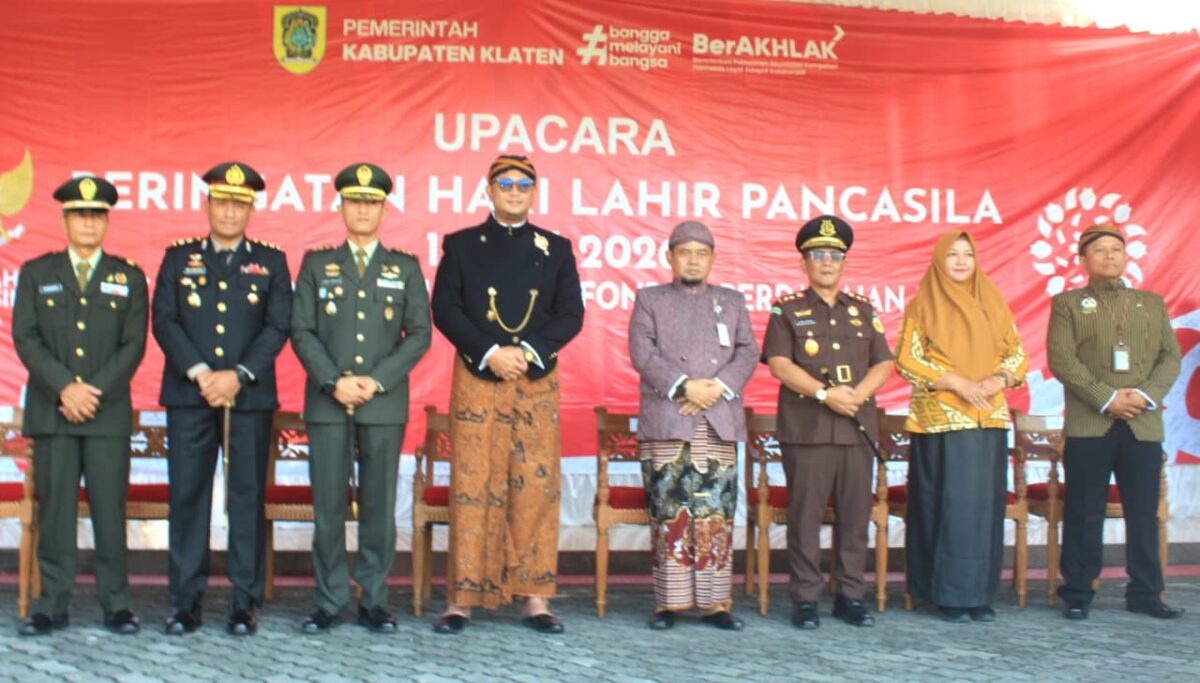 Hari Lahir Pancasila 2026 di Klaten, Dandim 0723 Tegaskan Persatuan Bangsa Adalah Kunci Hadapi Tantangan Global