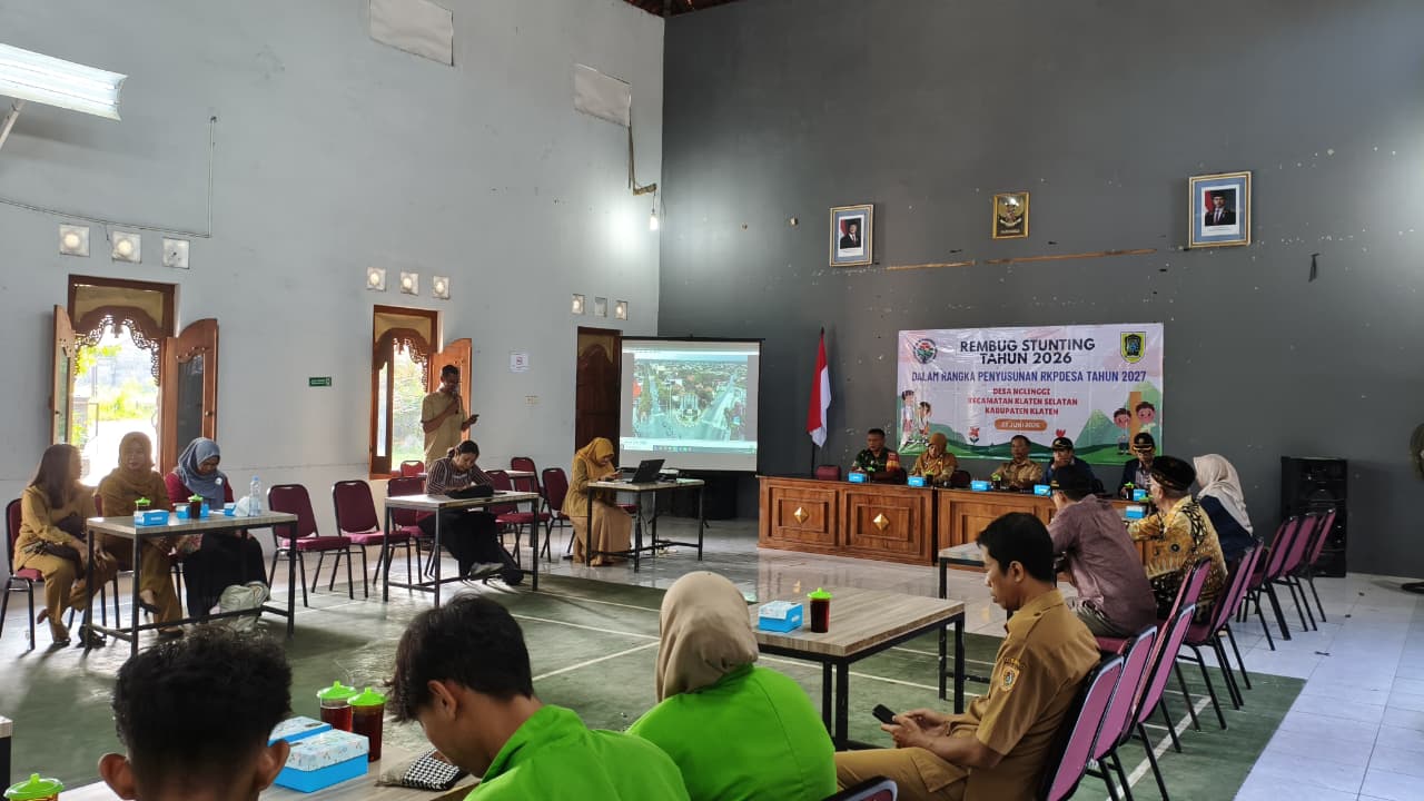 Rembug Stunting dan Sambut KKN, Desa Nglinggi Perkuat Kolaborasi Wujudkan Generasi Emas dan Desa Berdaya
