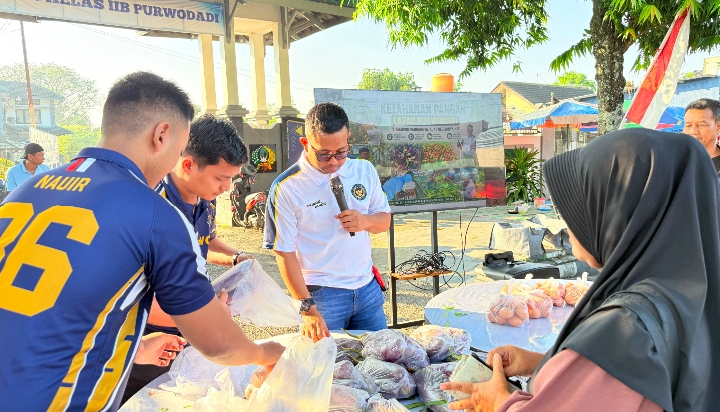 Produk Warga Binaan Lapas Purwodadi Laris Manis di CFD, Telur hingga Sayuran Habis Diserbu Pembeli
