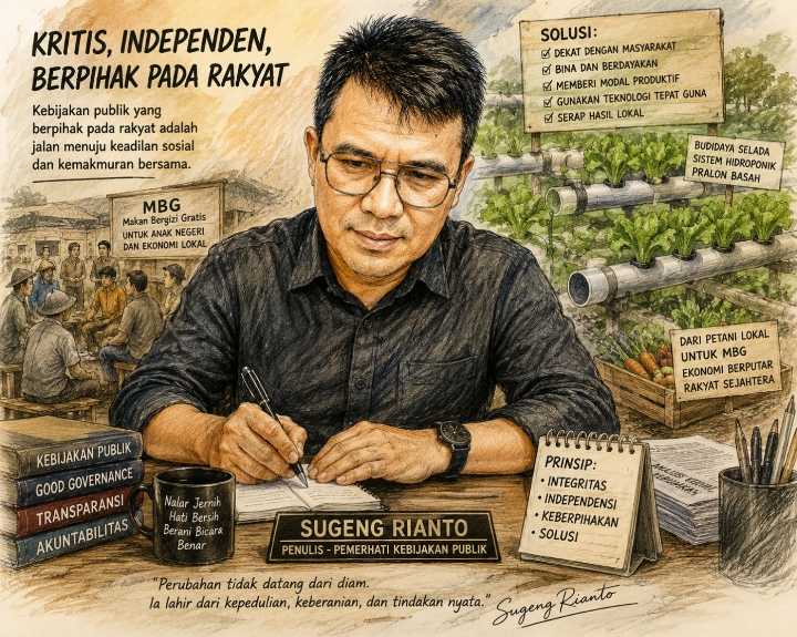 MBG Jangan Hanya Mengenyangkan Perut, Tetapi Harus Menghidupkan Ekonomi Rakyat