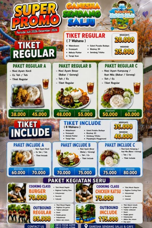 Bukan Sekadar Tempat Bermain, Wahana Sendang Salju di Karanganyar Tawarkan Edukasi hingga Bantu UMKM Lokal