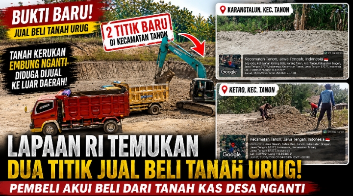 Dugaan Jual Beli Tanah Kas Desa Nganti, LAPAAN RI Temukan Dua Titik Baru di Tanon