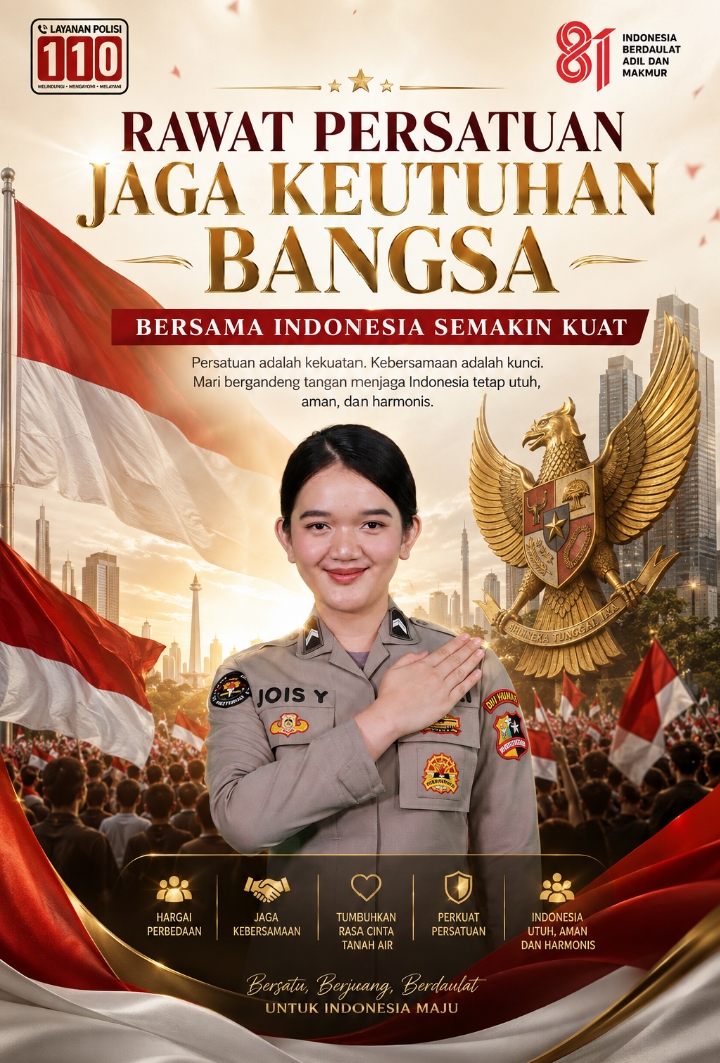 Merawat Kemerdekaan dengan Persatuan, Menjaga Indonesia Tetap Utuh
