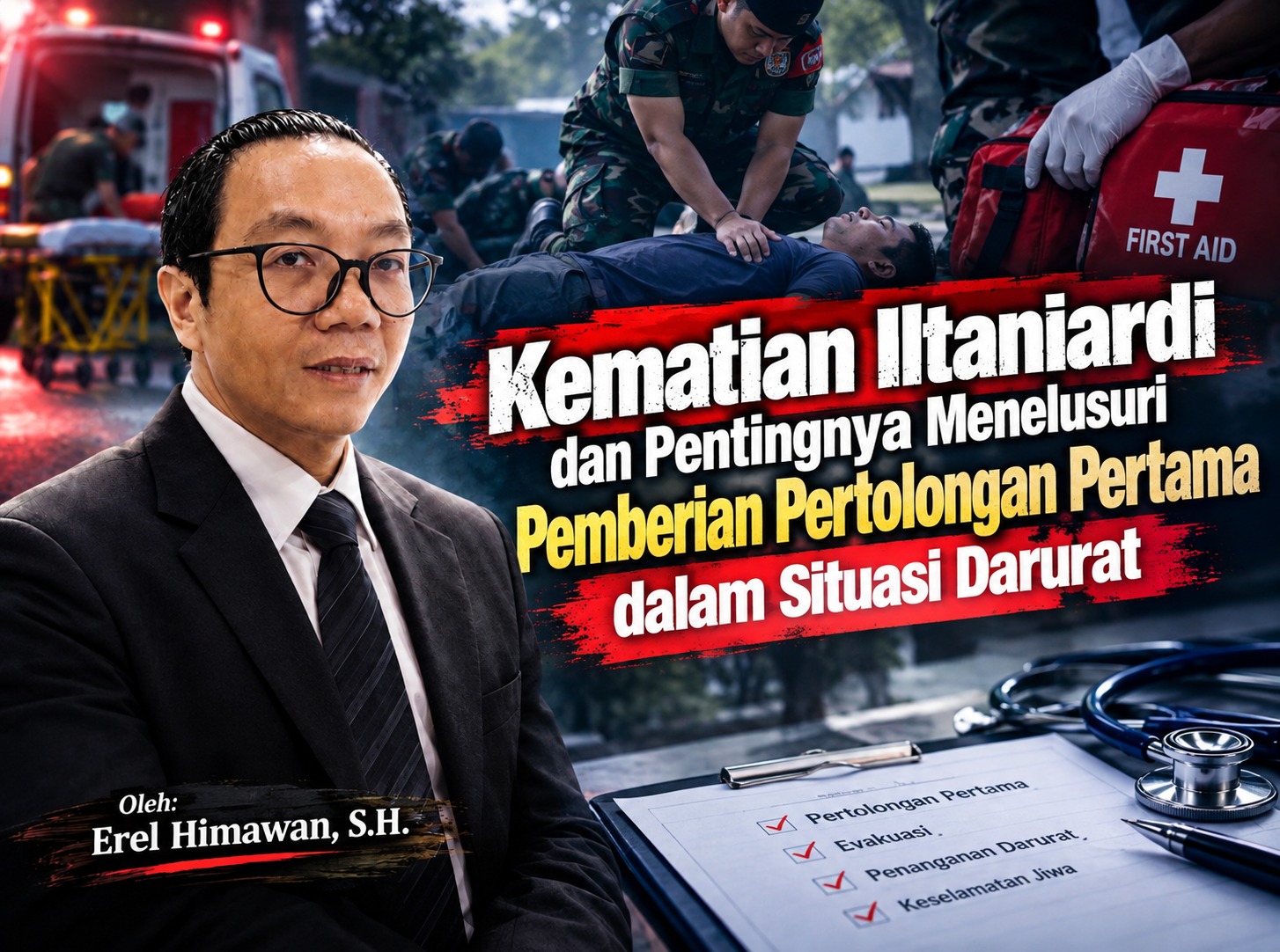Kematian Iltaniardi dan Pertanyaan yang Tertinggal: Bagaimana Pertolongan Pertama Diberikan?