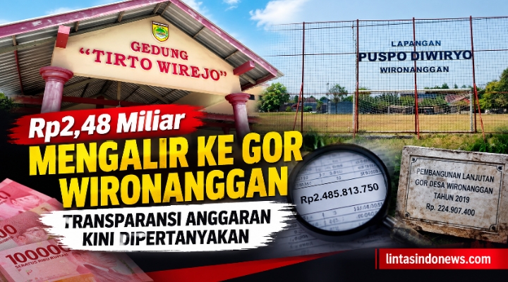 Rp2,48 Miliar Mengalir ke GOR Wironanggan, Angka Anggaran dan Transparansi Kini Dipertanyakan